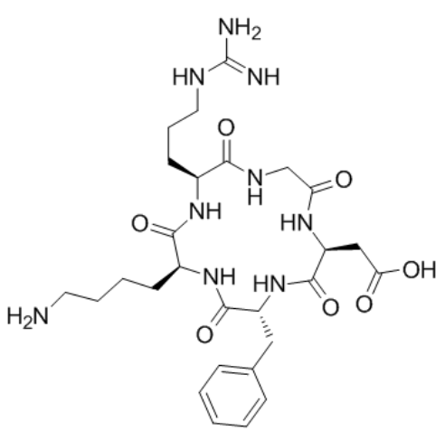 2-((2S,5R,8S,11S)-8-(4-氨基丁基)-5-苄基-11-(3-胍丙基)-3,6,9,12,15-五氧代-1,4,7,10,13-五氮杂环十五烷-2-基)乙酸