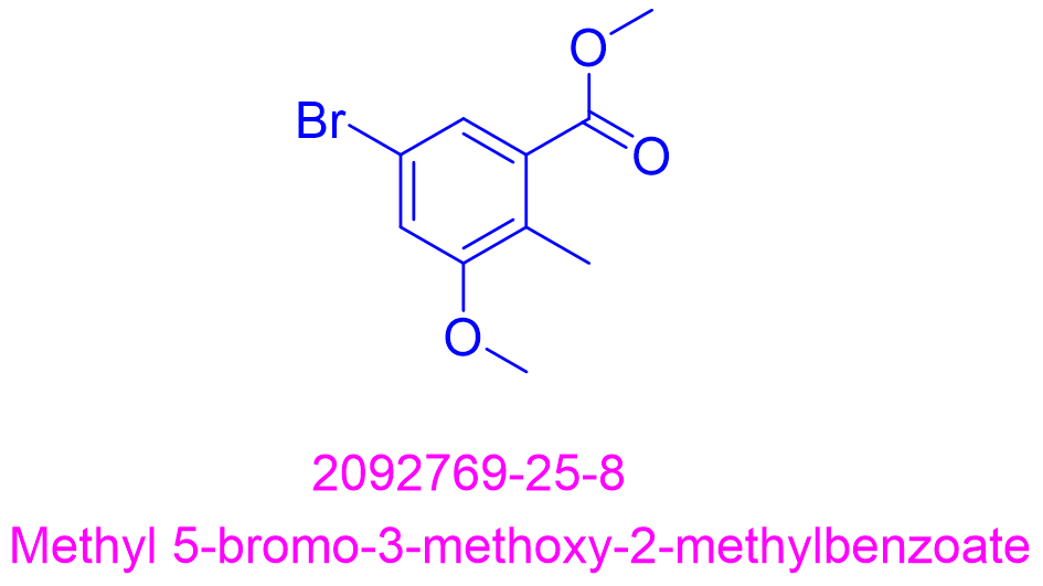 5-溴-3-甲氧基-2-甲基苯甲酸甲酯