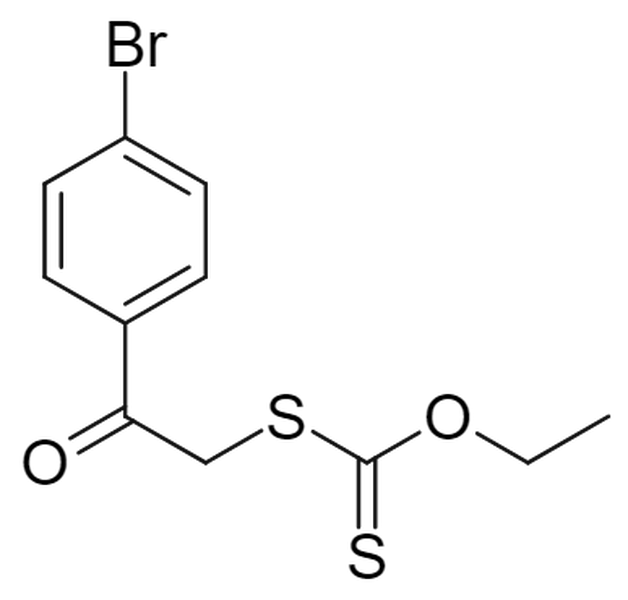 对溴苯乙酰基黄原酸酯 1861-48-9