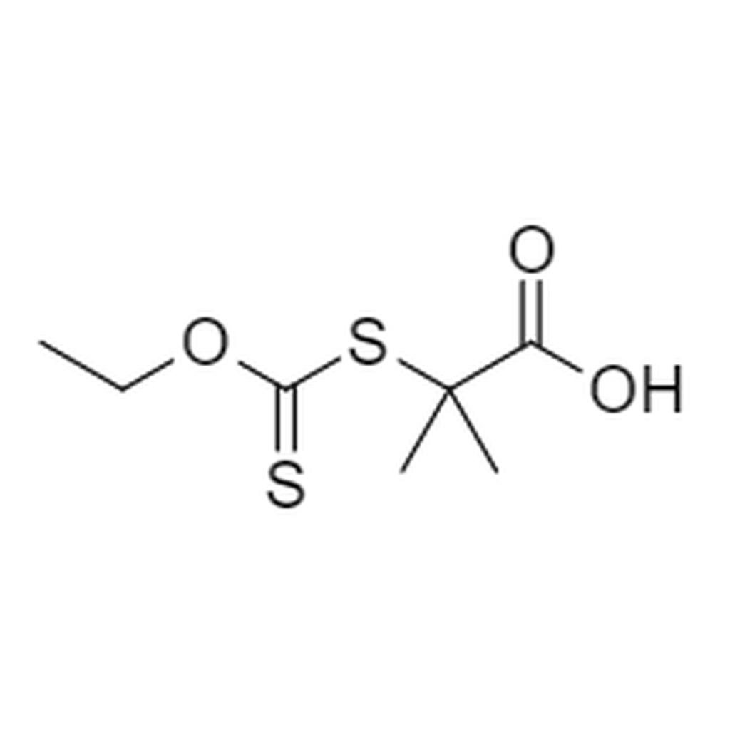 2-((乙氧基硫代羰基)硫代)-2-甲基丙酸 133944-74-8