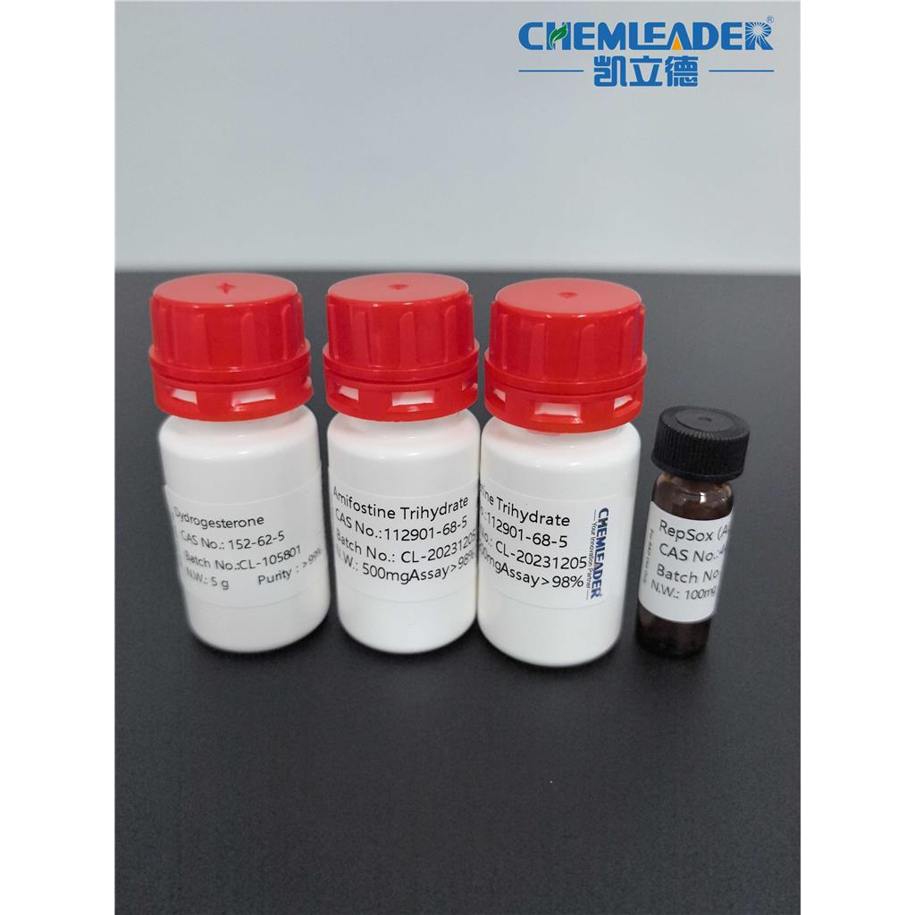 2-[3-(6-甲基-2-吡啶基)-1H-吡唑-4-基]-1,5-萘啶 (ALK 5抑制剂II) RepSox (ALK5 Inhibitor II)