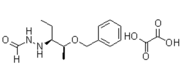 2-[(1S,2S)-1-乙基-2-(苯基甲氧基)丙基]肼甲醛草酸盐