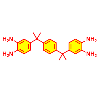 4-[2-[4-[2-(3,4-二氨基苯基)丙-2-基]苯基]丙-2-基]苯-1,2-二胺