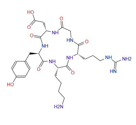 2-((2S,5R,8S,11S)-8-(4-氨基丁基)-11-(3-胍基丙基)-5-(4-羟基苄基)-3,6,9,12,15-五氧代-1,4,7,10,13-五氮杂环十五烷-2-基)乙酸