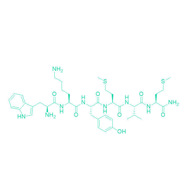 激动肽多肽W-peptide/187986-11-4/W-K-Y-M-V-M-NH2