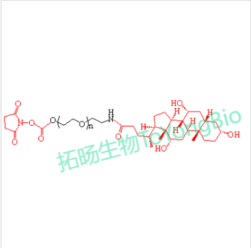 胆酸聚乙二醇活性酯  活性酯聚乙二醇胆酸  CLA-PEG-NHS NHS-PEG-CLA