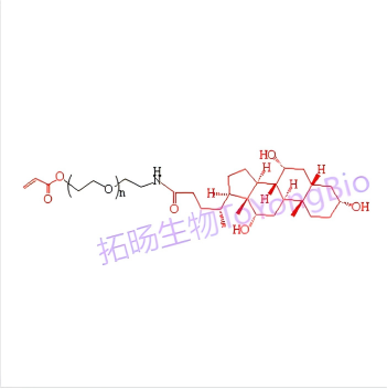 丙烯酸酯聚乙二醇胆酸;胆酸聚乙二醇丙烯酸酯