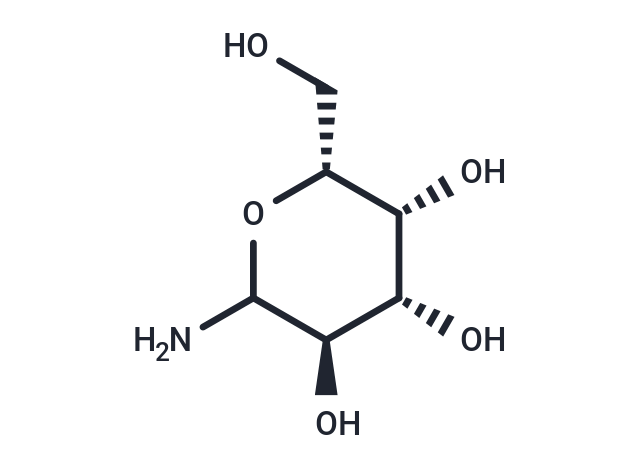 化合物 1-Amino-1-deoxy-β-D-galactose (β-D-Galactosylamine)|T89061|TargetMol