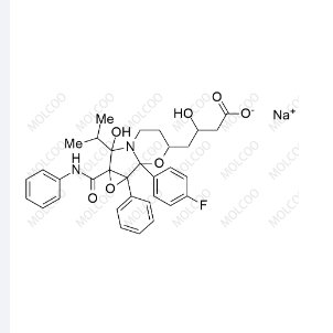 阿托伐他汀环氧吡咯并噁嗪 7-羟基类似物；Atorvastatin Epoxy Pyrrolooxazin 7-hydroxy analog