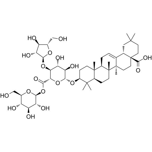 竹节参皂苷Ib，Chikusetsusaponin Ib，59252-87-8