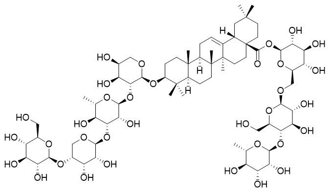 Clematichinenoside C，Clematichinenoside C，177912-24-2