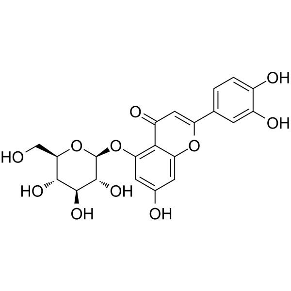 木犀草素-5-O-葡萄糖苷，Luteolin-5-O-glucoside，20344-46-1