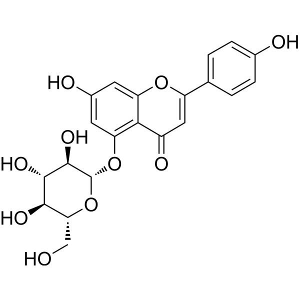 芹菜素-5-O-葡萄糖苷，apigenin-5-O-glucoside，28757-27-9