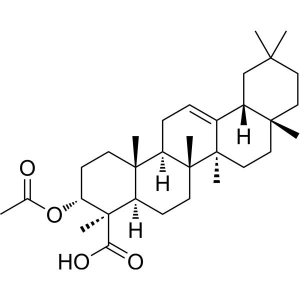 乙酰基-alpha-乳香酸，3-O-Acetyl-alpha-boswellic acid ，89913-60-0