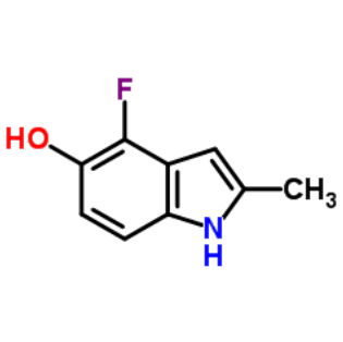 4-氟-5-羟基-2-甲基吲哚；288385-88-6