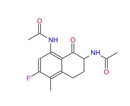N,N'-(3-氟-4-甲基-8-氧代-5,6,7,8-四氢萘-1,7-二基)二乙酰胺