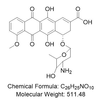 9,10-Anhydro-8-desacetyl-8-carboxy Dauno
