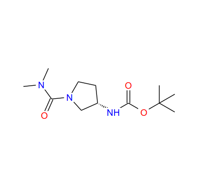 (S)-3-(BOC-氨基)-N,N-二甲基吡咯烷-1-甲酰胺