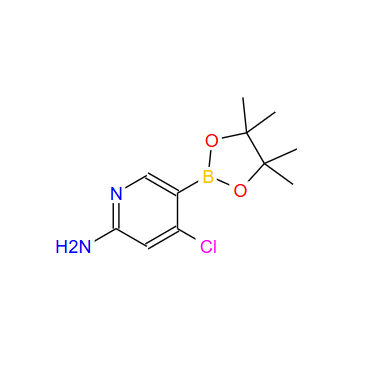 4-氯-5-(4,4,5,5-四甲基-1,3,2-二氧杂环戊硼烷-2-基)吡啶-2-胺