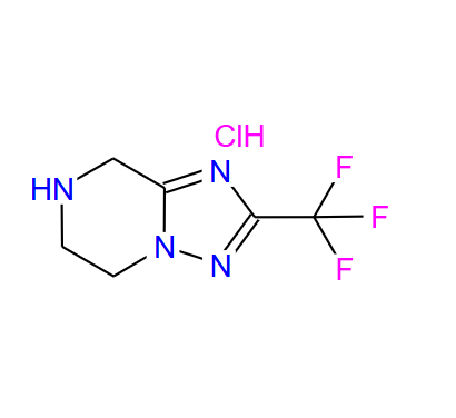 2-(三氟甲基)-5,6,7,8-四氢[1,2,4]三唑并[1,5-A]吡嗪盐酸盐