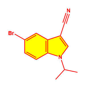5-溴-1-异丙基-1H-吲哚-3-甲腈