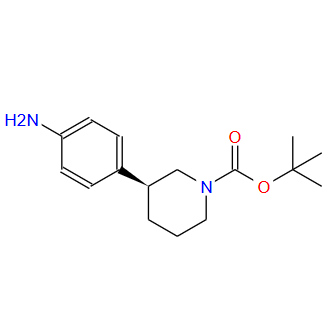 (S)-3-(4-氨基苯基)哌啶-1-甲酸叔丁酯；1171197-20-8