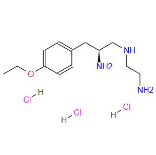 (S)-N1-(2-氨基乙基)-3-(4-乙氧基苯基)丙烷-1,2-二胺.三盐酸盐；221640-06-8