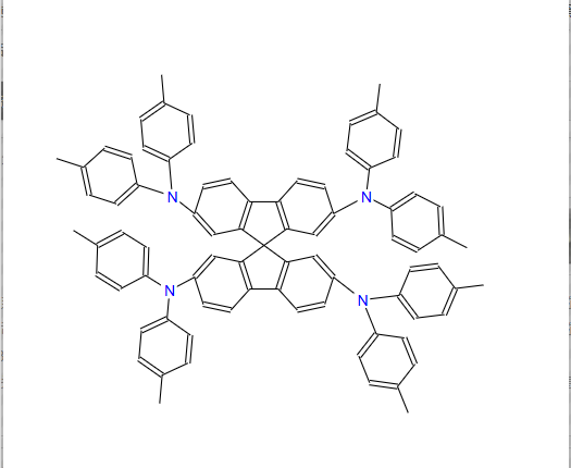 2,2'，7,7'-四（N，N'-二对甲基苯基氨基）-9,9'-螺二芴 新品上新