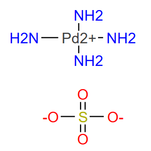 硫酸四氨合钯；13601-06-4