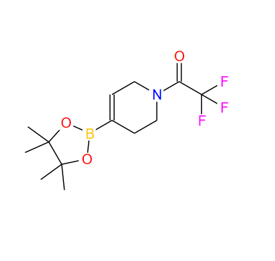 2,2,2-三氟-1-(4-(4,4,5,5-四甲基-1,3,2-二氧硼戊烷-2-基)-5,6-二氢吡啶-1(2H)-基)乙酮