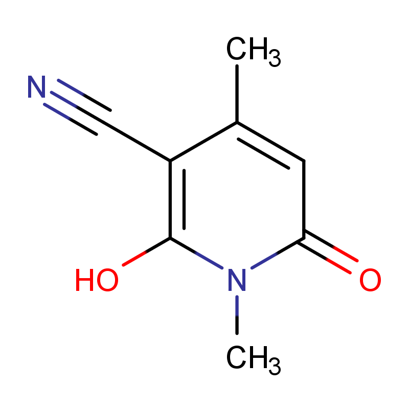 N-甲基-3-氰基-6-羟基-4-甲基-2-吡啶酮