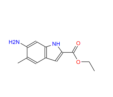 6-氨基-5-甲基-1H-吲哚-2-羧酸乙酯