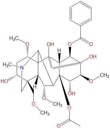 10-羟基新乌头碱，Beiwutine，76918-93-9
