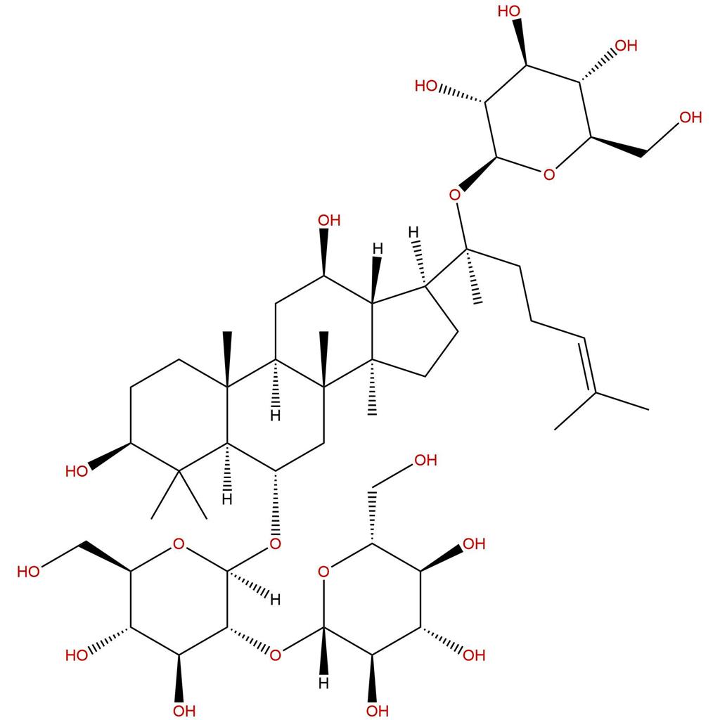 20-葡萄糖基-人参皂苷Rf，20-Glucoginsenoside Rf，68406-27-9
