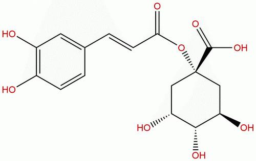 1-咖啡酰奎宁酸，1-Caffeoylquinic acid，1241-87-8