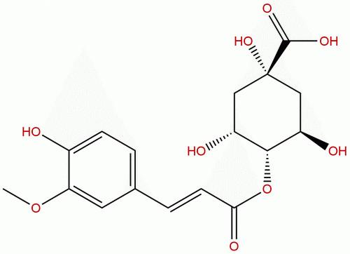 4-O-阿魏酰奎尼酸，4-O-Feruloylquinic acid，2613-86-7