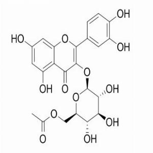 6"-O-乙酰基异槲皮苷， 6"-O-Acetylisoquercitrin，54542-51-7