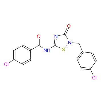 4-氯-N-(2-(4-氯苄基)-3-氧代-2,3-二氢-1,2,4-噻二唑-5-基)苯甲酰胺