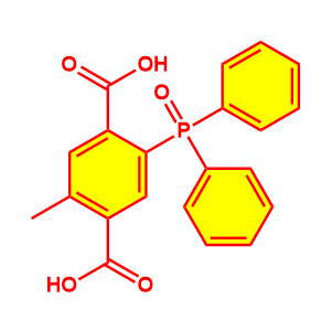 5-甲基-2-(二苯基磷酰基)对苯二甲酸