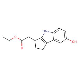  2-(7-羟基-1,2,3,4-四氢环戊烷并[b]吲哚-3-基)乙酸乙酯