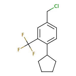 4-(氯甲基)-1-环戊基-2-(三氟甲基)苯