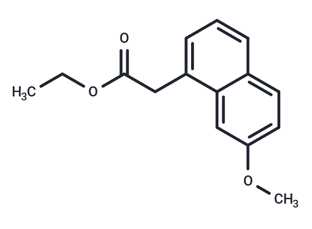 化合物 7-Methoxy-1-naphthaleneacetic acid ethyl ester|T124411|TargetMol