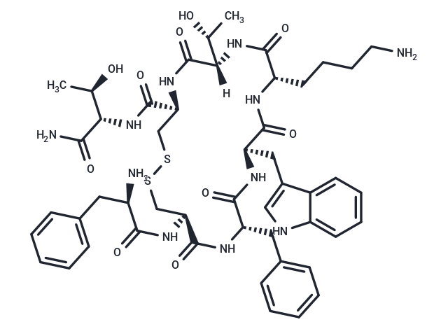 化合物 Somatostatin RC 102|T26200|TargetMol