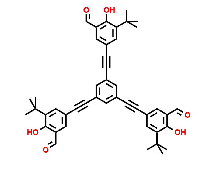 1,3,5-三(3-甲酰基-4-羟基-5-叔丁基苯乙炔基)苯