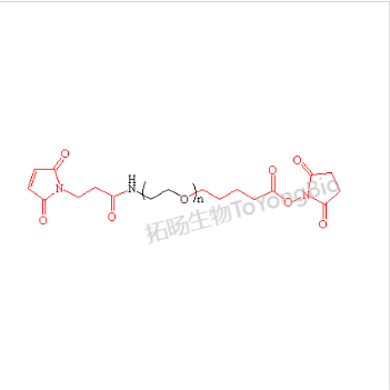 马来酰亚胺聚乙二醇琥珀酰亚胺戊酸酯;MAL-PEG-SVA
