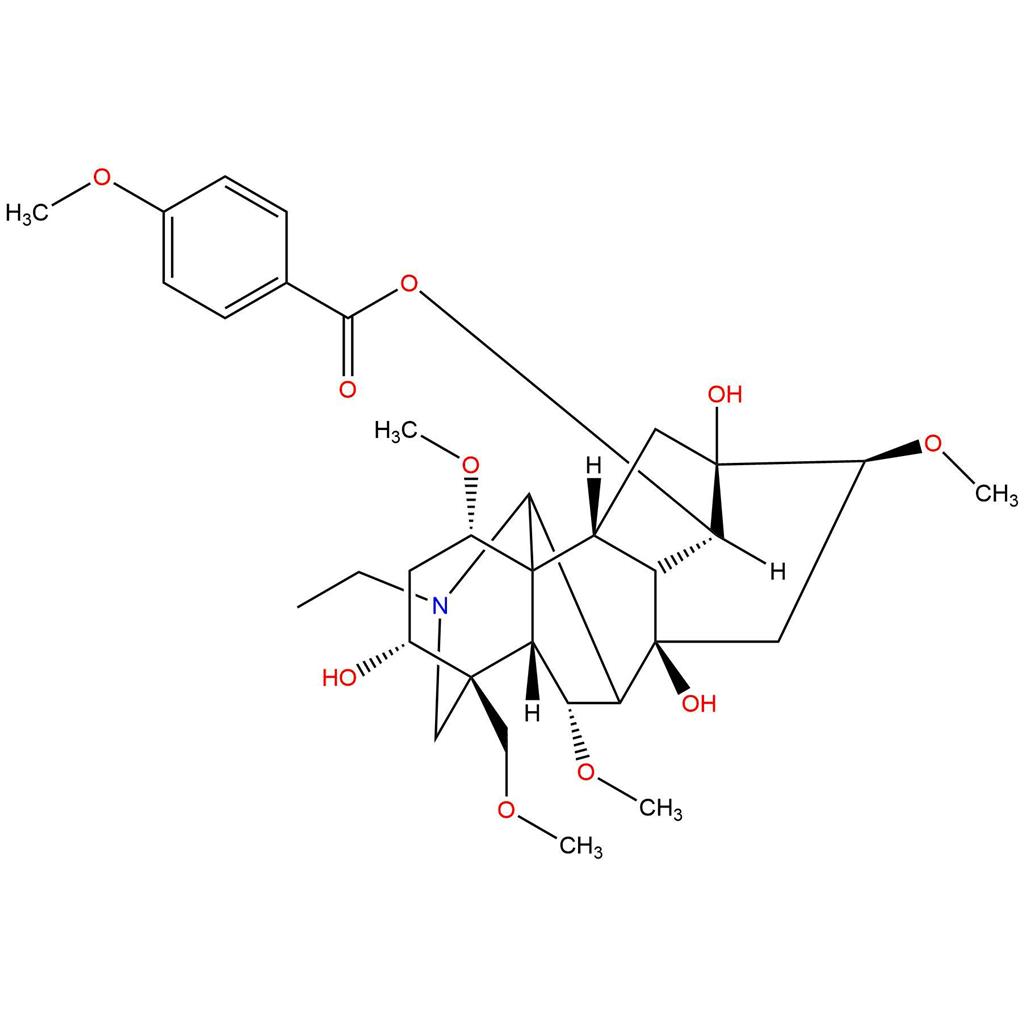 8-去乙酰滇乌头碱，8-Deacetyl yunaconitine，93460-55-0