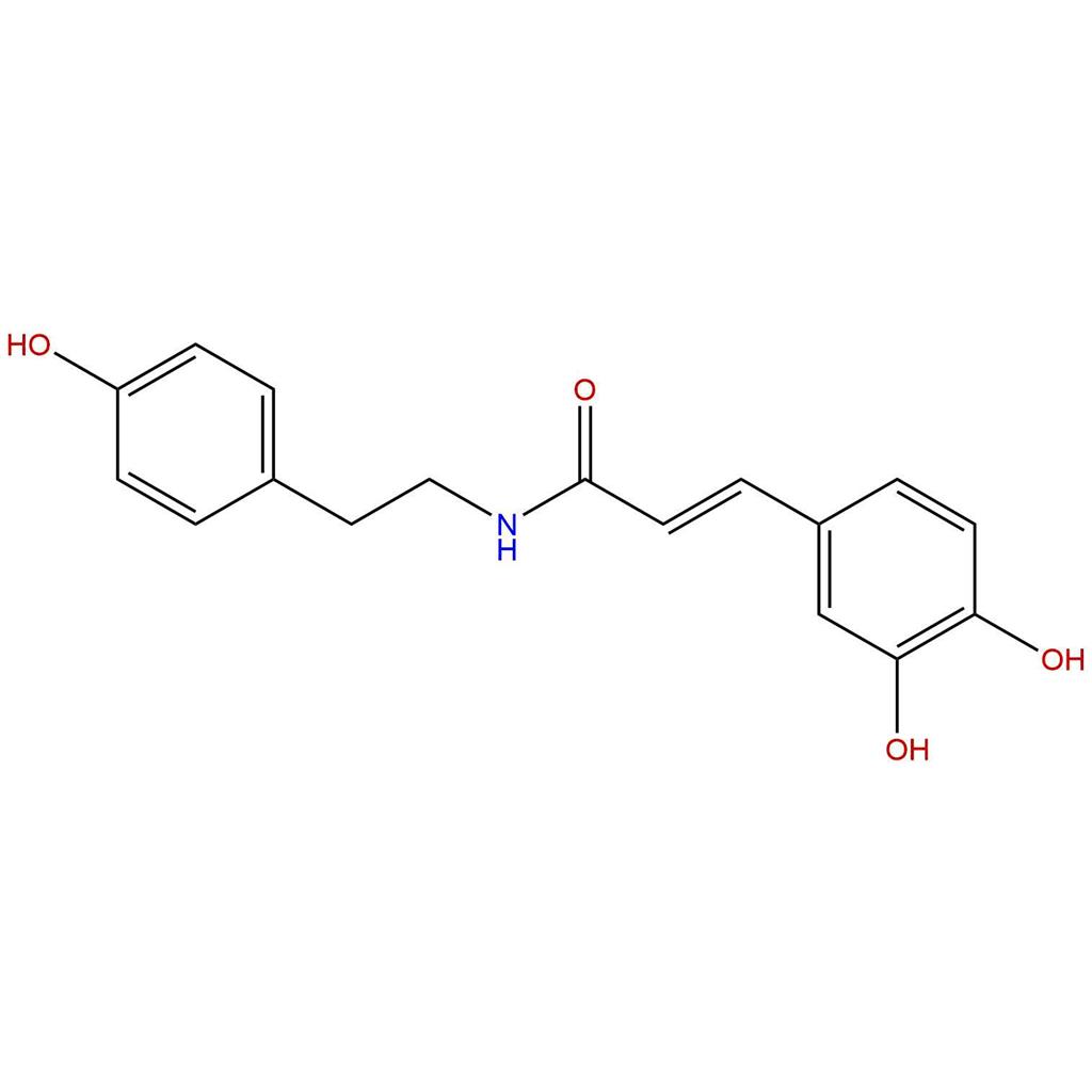 N-反式咖啡酰酪胺，N-trans-caffeoyltyramine，103188-48-3