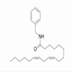 N-苄基-亚油酰胺，(9Z,12Z)-N-(Phenylmethyl)-9,12-octadecadienamide，18286-71-0