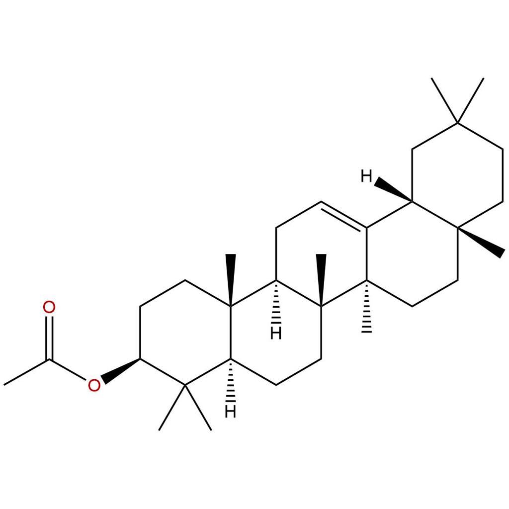 β-香树脂素乙酸酯，β-Amyrin acetate，1616-93-9