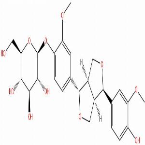 表松脂素-4-O-葡萄糖苷，Epipinoresinol-4'-O-β-D-glucoside ，24404-49-7